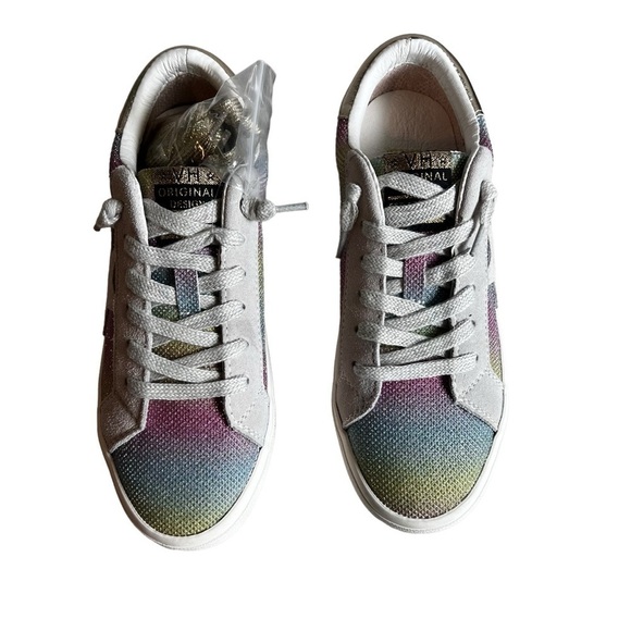 Vintage Havana Rainbow Sneakers Size 7 - Picture 8 of 16